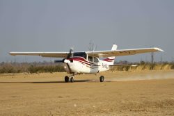 Cessba charter flight Zambia